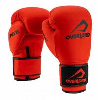 Bokso pirštinės Overlord Rage raudonos 12 oz