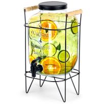 Stiklainis gėrimams, 5,5 l, juodas