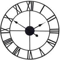 Romos retro vintažinis 3D sieninis laikrodis palėpėje, 60 cm