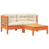 Dvivietė sodo sofa，Lauko sofa su pagalvėlėmis ir pakoja CFE75986