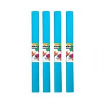 Starpak gofruotas popierius 50x200 cm, mėlynas
