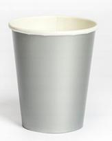 Sidabriniai popieriniai puodeliai 250ml, 8 vnt.