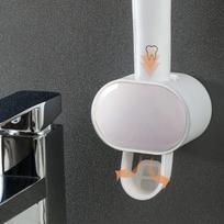 Automatinis dantų pastos dozatorius, pilka