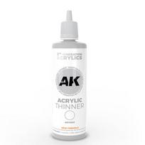 Skiediklis akriliniams dažams AK Interactive Acrylic Thinner 3rd Gen, 100ml