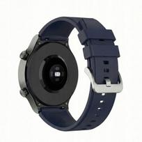 „BestAccessories" silikoninė laikrodžio apyrankė 22mm, tamsiai mėlyna