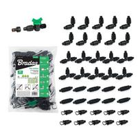 Priedų rinkinys Bradas QJ lašelinio laistymo juostai 16 mm (42 vnt.)