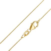 Paauksuota sidabrinė grandinėlė moterims "Anchor" Brasco 61107, 40