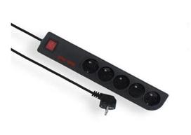 Elgotech prailgintuvas su 5 lizdais ir jungikliu, 1.5m