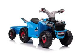 Elektrinis keturratis vaikams Quad XMX630T su priekaba, mėlynas