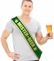 Svarbu Alaus Gerbėjui: "mister Beer" juosta gimtadieniui, vakarėliui