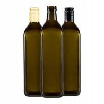 10x Stiklinės butelės Marasca 750ml alyvuogių spalvos