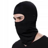 Balaklava Motociklininko Dviračio Juoda Elastinga Universalus