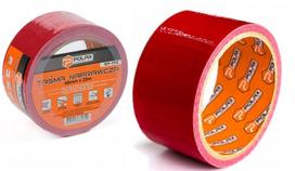Raudona armuota lipni juosta 48 mm x 25 m