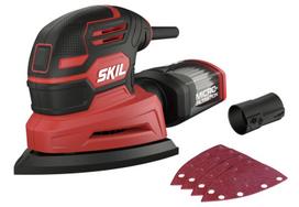 Skil 7260 Delta šlifuoklis 100w su dulkių siurbimo sistema ir 4 švitriniais popieriais