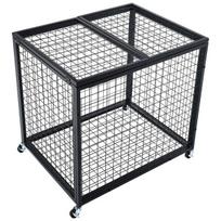 Vevor daiktadėžė su spyna RF-RY-025, 82.5x85x67.5 cm