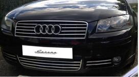 AUDI A3 8P CHROM GRILL grotelės Tuning