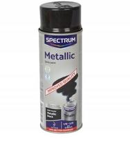 Universalūs Greitai Džiūstantys Akriliniai Dažai Spectrum Black Metallic 400Ml