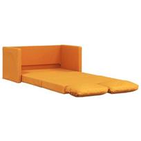 Grindų sofa-lova，Poilsio sofa, 2-1, tamsiai geltona, 112x174x55cm, audinys CFE82247