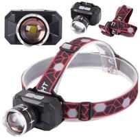 Įkraunamas LED priekinis žibintas xhp90