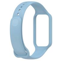 Silikoninis dirželis skirtas Xiaomi Mi Band 8 Active, mėlynas
