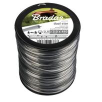 Trimerio valas Bradas RIPPER DUAL Star, 3,0mm x 410m (2,5kg)