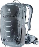 Deuter Attack 22 El dviračių kuprinė aukštiems žmonėms, 20 l, pilka