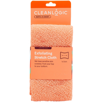 Ištempiama kūno plaušinė CLEANLOGIC SENSITIVE SKIN EXFOLIATING (-40% perkant 2 vnt.)