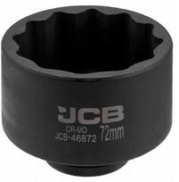 Jcb 3/4" 72mm 12-kampė smūginė galvutė Cr-mo