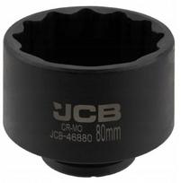 Smūginė 12-kampė jungtis Jcb 3/4", 80 mm