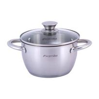 Puodas su dangčiu 1,5 l INDUCTION GAS KAMILLE