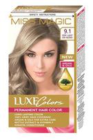 Plaukų dažai Miss Magic Luxe Colors 9.1 Very light ash blond, 93ml