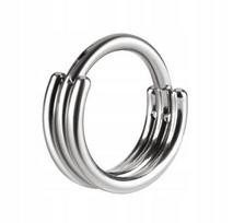 Titano Clicker žiedas auskarui - 1.2/10 mm