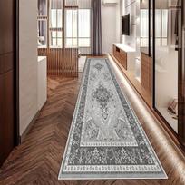 Bohemiškas senovinis ilgas kilimas, minkštas dekoratyvinis. , 35 * 118 colių / 90 * 300 cm
