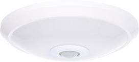 LED lubų lempa su jutikliu, 14 cm, balta, 1 vnt.