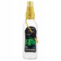 Dekoratyvinė butelis "miętówka" 500ml, stiklinis, su kamšteliu