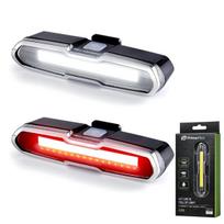 Dviračio Galinis LED Žibintas su USB Įkrovimu, 5 Režimai, PrimePick