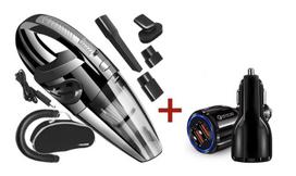 Belaidis rankinis dulkių siurblys Xtrobb + USB įkroviklis Fastcharge 3.0