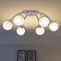 vidaXL Lubų šviestuvas su 6 LED G9 lemputėmis, 240 W