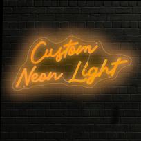 LED neoninė sieninė juosta,  Aukso geltona
