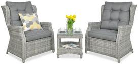 Lauko baldų komplektas TRIVENTO DUO, Stone Grey
