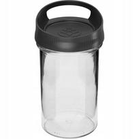 Stiklinis 545 ml indas su pakabinamu dangteliu