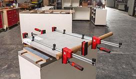 Stalių spaustuvas Bessey Kre150-2k, 1500 x 95 mm