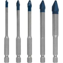 Bosch Expert Hex-9 rinkinys: 5 vnt. keraminiai grąžtai