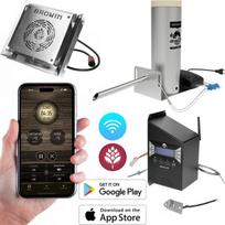 Elektrinis rūkyklos modernizavimo komplektas su Wi-Fi IQ valdikliu ir dragON Jet 1 LONG šalto ir karšto dūmų generatoriumi 1500 W 230 V 330362 Browin