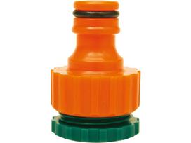 Čiaupo adapteris žarnai prijungti 3/4" į 1/2"F ABS 89241 FLO