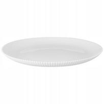 Elegantiška balta stiklinė lėkštė 26,5 cm - klasikinis ir universalus dizainas