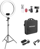 NEEWER SRP18-2.4G LED žiedinis šviestuvas su stovu