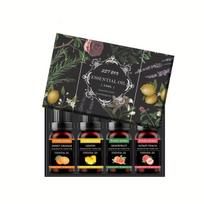 Eterinių aliejų rinkinys dovanai, Saldus apelsinas, citrina, greipfrutas, persikas