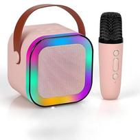 RGB mikrofonas Karaoke su kolonėle