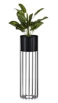 Modernus gėlių stovas su dangčiu Loft, 70 cm